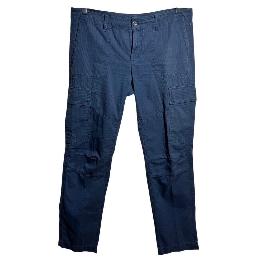 Martin + OSA Cargo Coastal Pant Women Dark‎ Blue Minimal Casual Modest Hiking